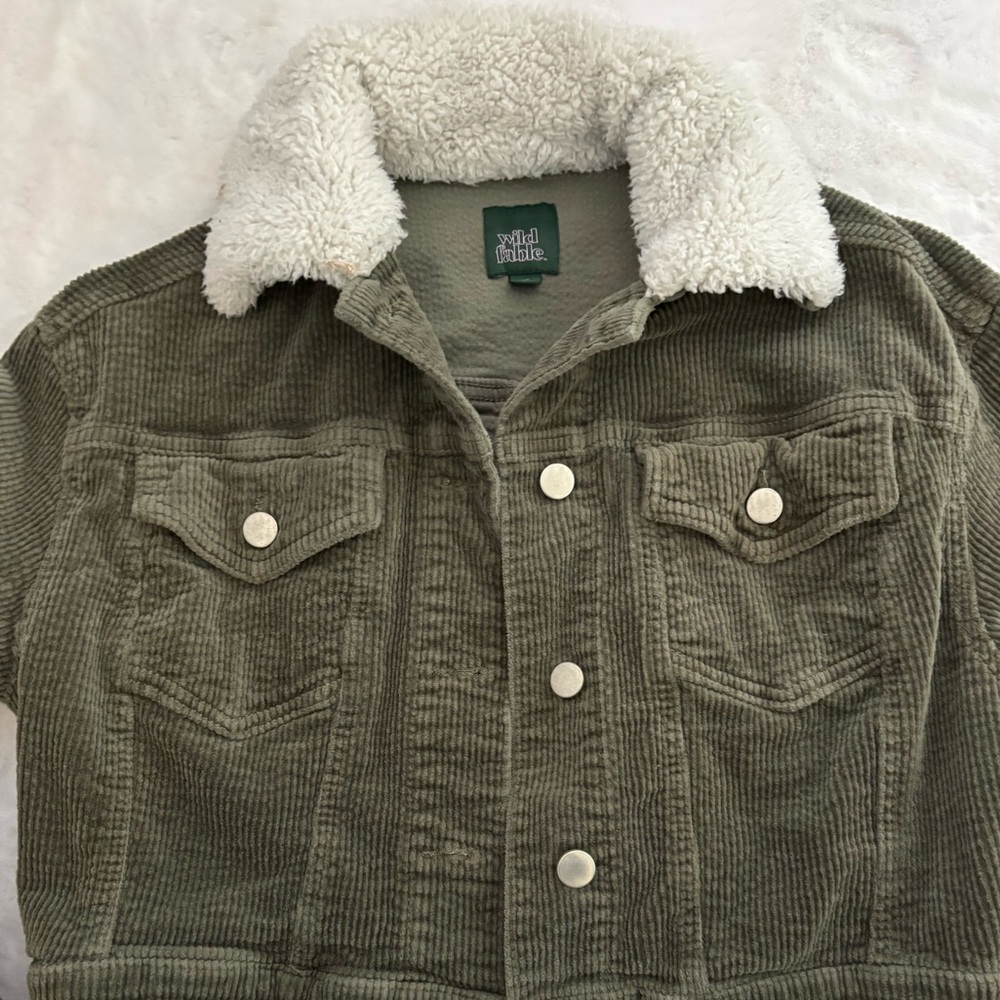 Wild fable corduroy jacket!